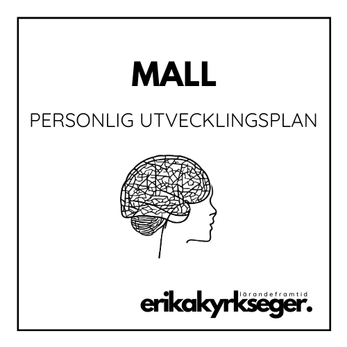 Mall: Personlig utvecklingsplan