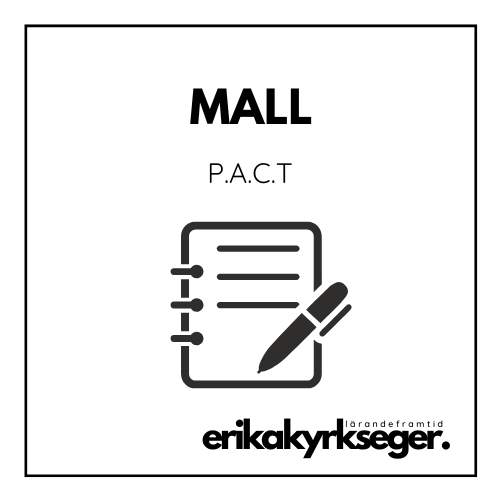 MALL: P.A.C.T. – att skapa medvetna&nbsp;intentioner